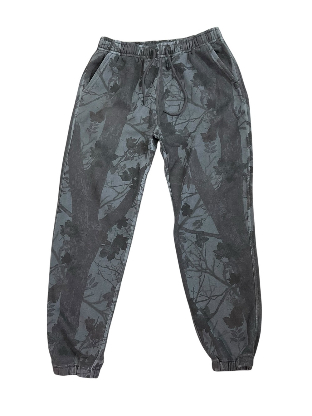 Abercrombie & Fitch SoftAF Essentials Woodland Camo Sweatpants Large Long